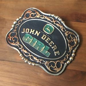 Official “John Deere Girl” Belt Buckle